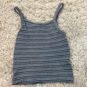 BLUE STRIPED TANK